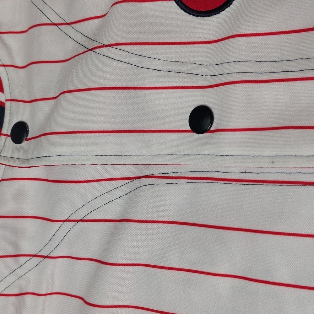 St Louis Cardinals Pin Stripe Baseball Jacket Reversible Spell Out Logo G-III - Picture 13 of 15